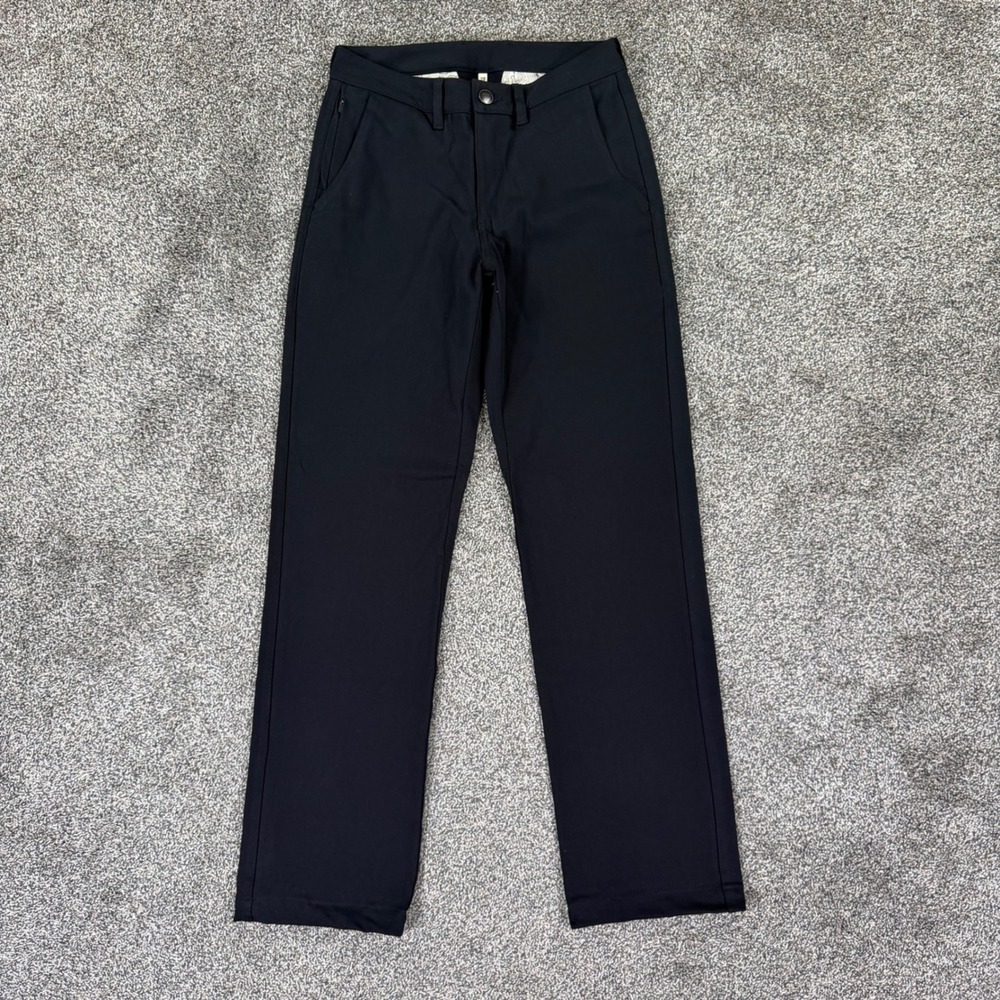 Devium Small Batch Originals Chino Pant Mens 28 Black 5 Pocket USA Made Business
